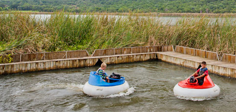 bumper boats sun city family children
