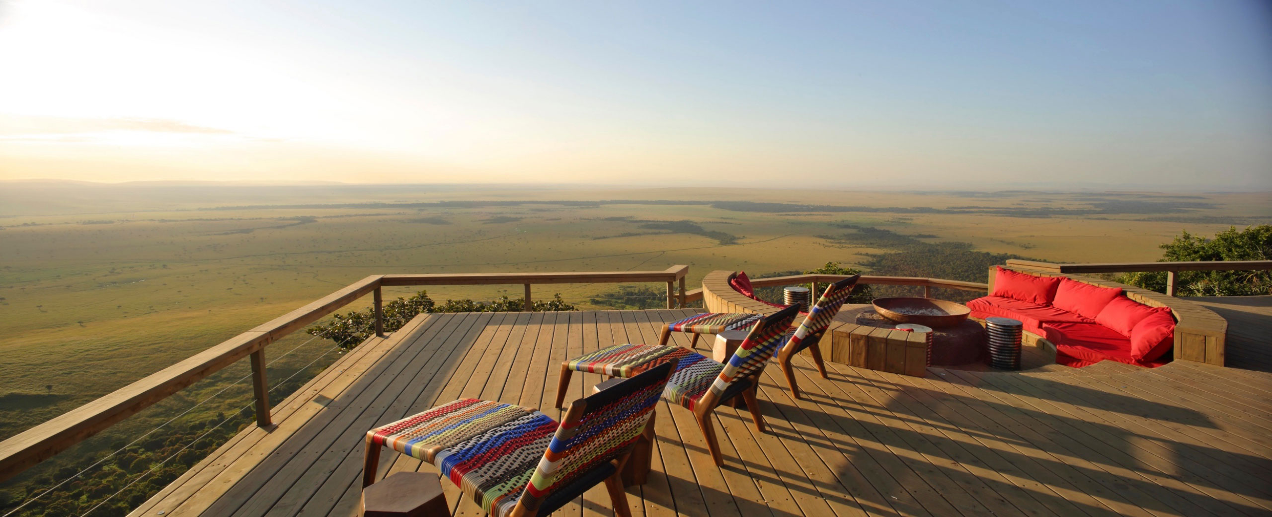angama mara safari view kenya masai enkosi africa Campamento mejores Vistas África