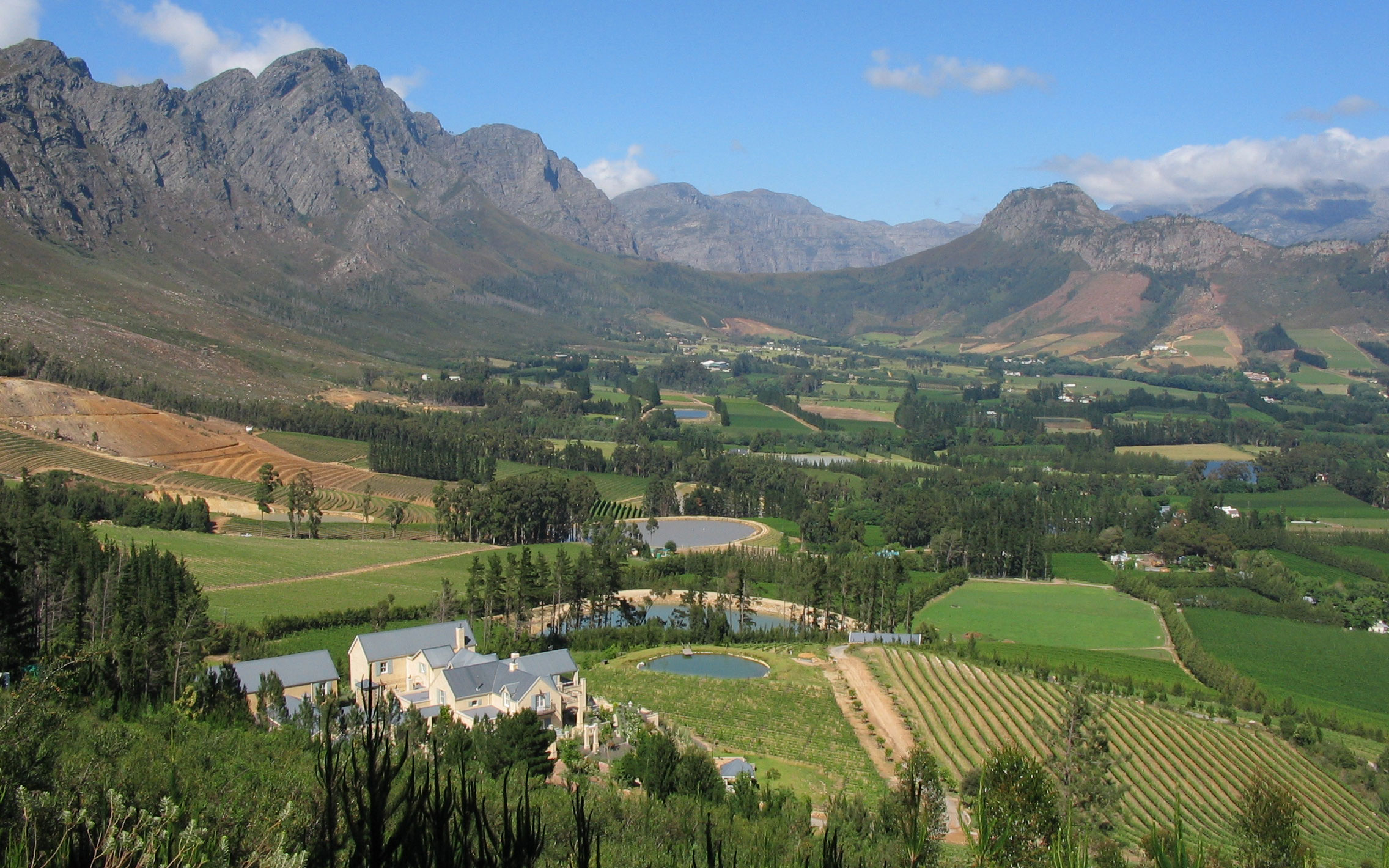 delaire graff franschhoek valley cape winelands region de los vinos del cabo enkosi africa sudafrica region de los vinos del cabo